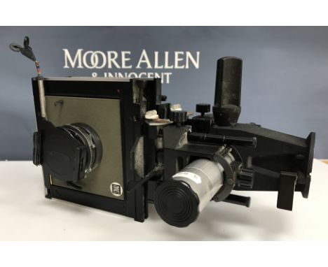 A Sinar bellows camera