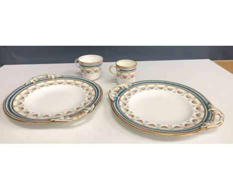 Four boxes of assorted china and sundry items to include a Royal Doulton "Old Colonial" part dinner service, a collection of 