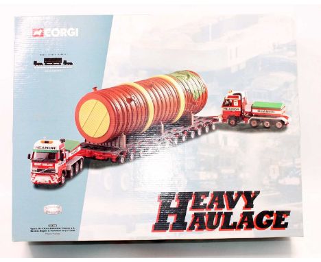 A Corgi Heavy Haulage 1/50 scale limited edition model No. CC12403 Heanor Haulage Volvo FH four-axle ballasted tractor unit x