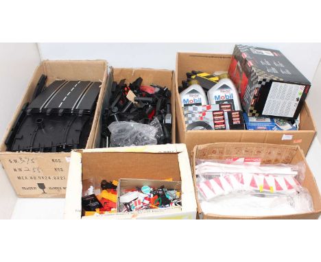 5 boxes of various Carrera Exclusiv slot racing track, and accessories, some boxed examples, majority used and loose