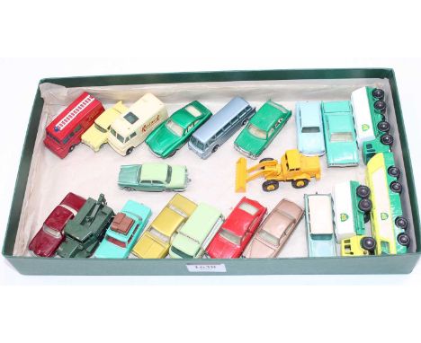 1 Tray containing a quantity of 21 Matchbox Lesney 1-75 later issue models in very good to very near mint condition