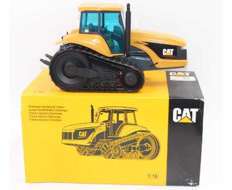 NZG No.426 1/16th scale diecast model of a CAT Caterpillar Challenger Agricultural Tractor, housed in the original polystyren