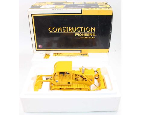 First Gear 1/25th scale diecast model of a International TD-25 Crawler, housed in the original polystyrene packed box (NMM-BV