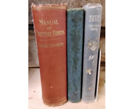 Halliday, W - The Book of Migratory Birds, published John Ouseley Ltd, Saunders, Howard - An Illustrated Manual of British Bi