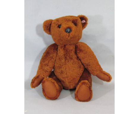 Very large heavy Steiff 1902 replica teddy bear PB55 2008 limited edition, 318/1000, height 63cm, in good condition, with pin