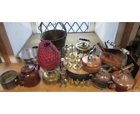 Sold at Auction: Rare Large Copper Candy Kettle, Cauldron, Pot, Vat