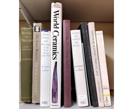 Beurdeley, Michael - Porcelain of the East India Companies, together with a quantity of good quality ceramic reference books 