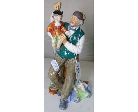 A Royal Doulton puppet maker figure