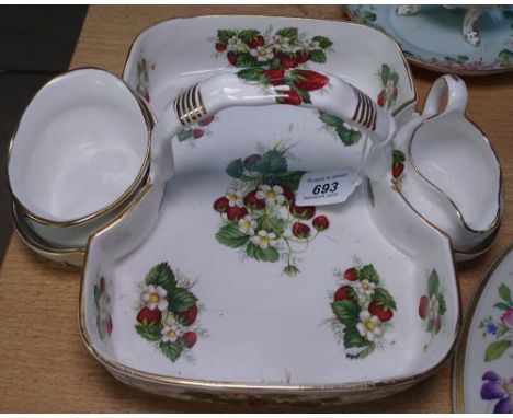 Hammersley strawberry set