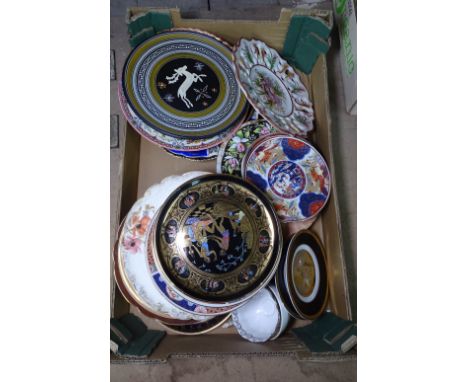 A boxful of collector's plates