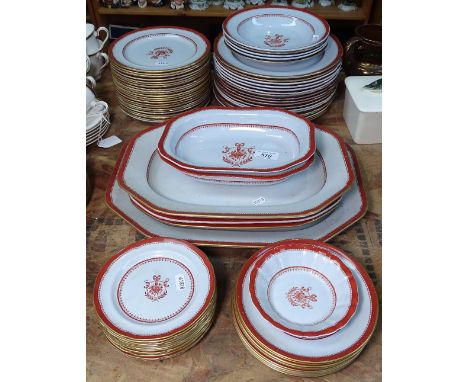 Spode ""Newbury Port"" dinner service