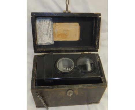 A Skymaster Ghost pigeon racing clock, together with a Toulet brass cased pigeon clock (both boxed) (2)