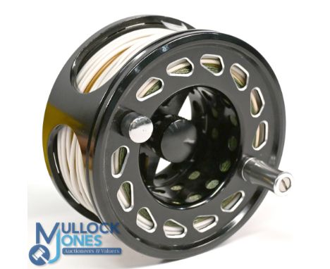 Airflo X-Ceed 10/12 salmon alloy fly reel 4" large arbour wide spool, counter balanced handle, large spindle tensioner, const