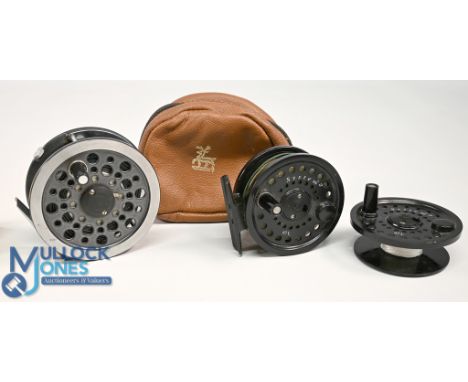Scientific Anglers System 2 67L alloy fly reel with spare spool, 3" double ventilated spool, 2 screw latch, counter balanced 