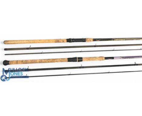 Daiwa Tornado-Z Match carbon rod, Power Special TO-ZM 140 BP, 14ft 3pc, 24" handle, uplocking reel seat, lined stand off ring