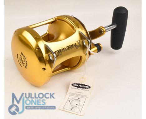 Penn International 11, 70VS, 2 speed Luxury Tournament big game reel, in as new condition, strike lever drag with preset, dou