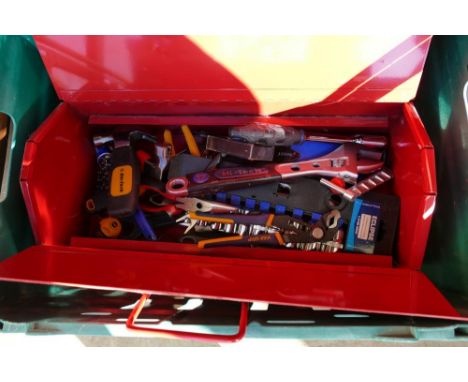 A collection of mainly unused hand tools including screwdrivers, spanners, pliers, etc (1 tray) 