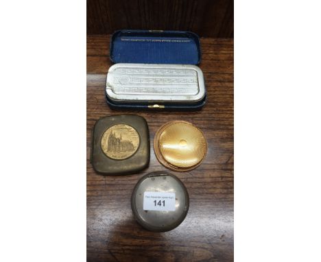 Rolls Razor Snuff box , card case and compact . 