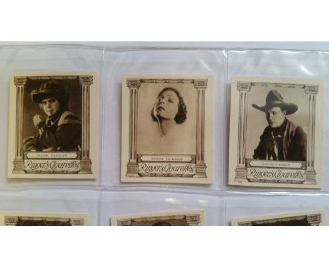 MIXED, complete sets (18), inc. ERB Cinema Stars (inc. Chaplin card), Carreras Britains Defences, Wills Association Footballe