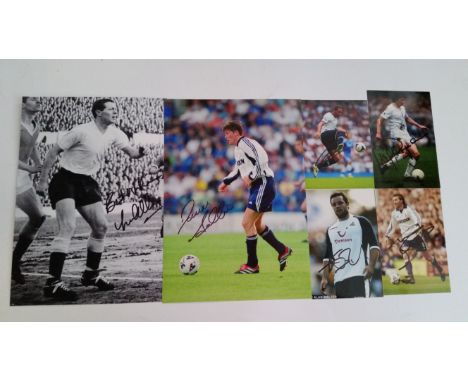 FOOTBALL, Tottenham Hotspur signed photos, inc. Mousa Dembele, Steve Perryman, Steven Carr, Danny Rose, Ryan Mason, Jan Verto