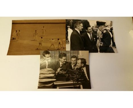 Cricket photographs (large) - Australians in civvies - Robert Neil Harvey. Victoria, New South Wales &amp; Australia 1946-196