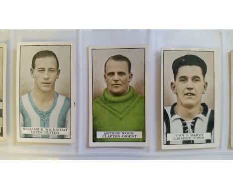 MIXED, selection, inc. complete sets (11), football (4), Gallaher Famous Footballers (brown), Churchman Association Footballe