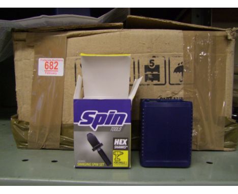 50 x 5 piece Spin Tools swaging spin sets: 