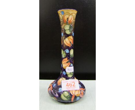 Moorcroft Celtic Web pattern vase: height 20cm, first in quality. 