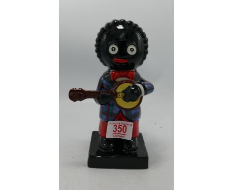 Carltonware large figure Golly musician, marked trial: 