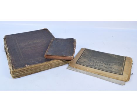 A small quantity of ephemera and books, comprising a 1918 "German Crimes Calendar", The Daily Graphic Titanic In Memoriam Num