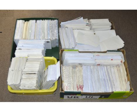 GREAT BRITAIN First Day Covers, a vast collection with much still in Post Office sending envelopes, looks to go 1970s to 2011