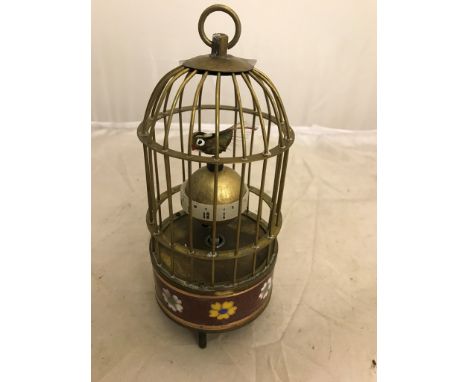 An automaton bird clock