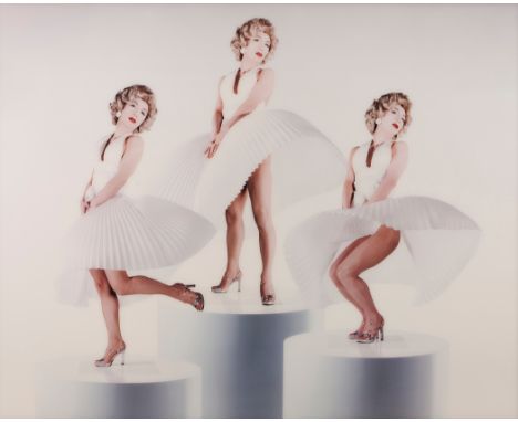 Yasumasa Morimura (b.  1951)"Self-Portrait (Actress)/White Marilyn", 1996Ilfochrome on acrylic sheetSigned, dated 1996 and nu