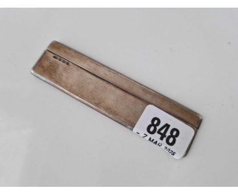 A comb in a case, Birmingham 1927, 46 g. net