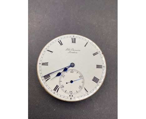 A BENSON watch movement