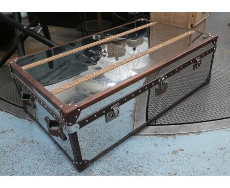 BOND STREET LONDON TRUNK, 127cm x 78cm x 41cm. 
