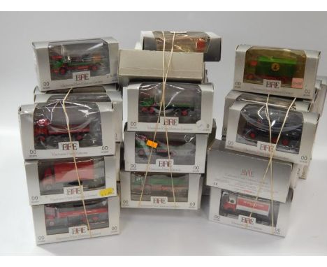 Exclusive First Editions OO scale model diecast vehicles, with original boxes.