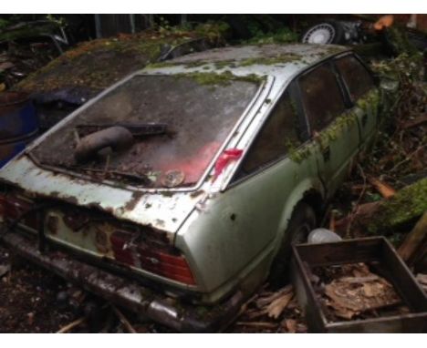 A Rover SD1, light green, no documents. Auctioneers Note: This lot is located at The Great House, London Road, Kegworth, Derb