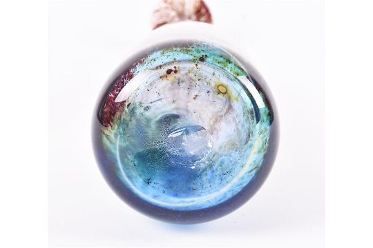 A 1970s Isle Of Wight Studio Glass Aurene Attenuated - 