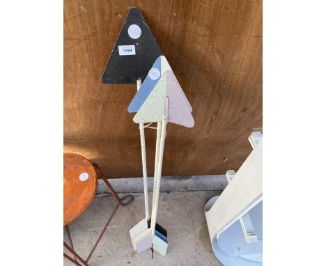 THREE METAL ARROW SIGNS 