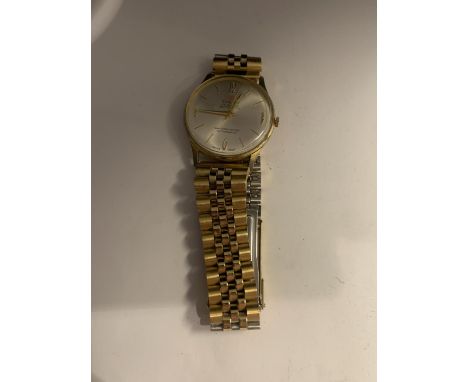 A VINTAGE CHEVY WRIST WATCH SEEN WORKING BUT NO WARRANTY 
