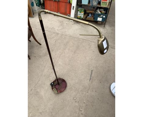 AN ADJUSTABLE FLOOR LAMP 