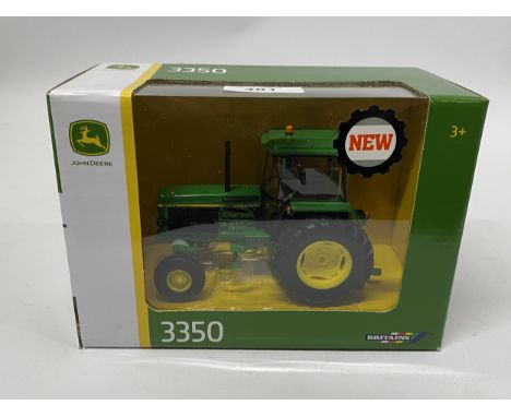 A BOXED BRITAINS JOHN DEERE 3350 TRACTOR SCALE 1:32 