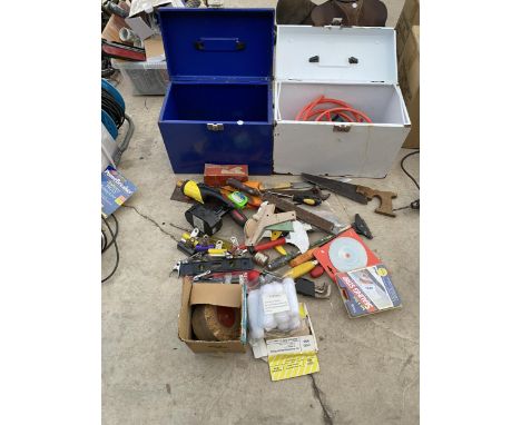 AN ASSORTMENT OF TOOLS TO INCLUDE SPANNERS AND RASPS ETC 