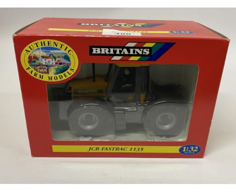 A BOXED BRITAINS FARM MODEL JCB FASTRAC 1135 SCALE 1:32 