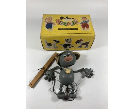 A VINTAGE PELHAM PUPPET - A9 MOUSE IN ORIGINAL BOX 