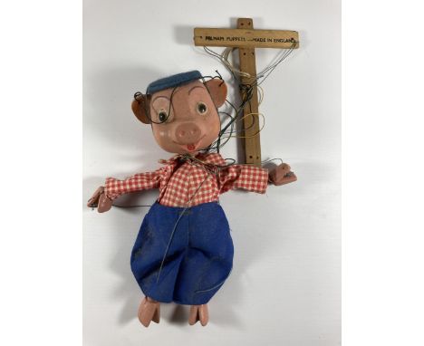 A VINTAGE PELHAM PUPPET - SL PERKY IN ORIGINAL BOX 