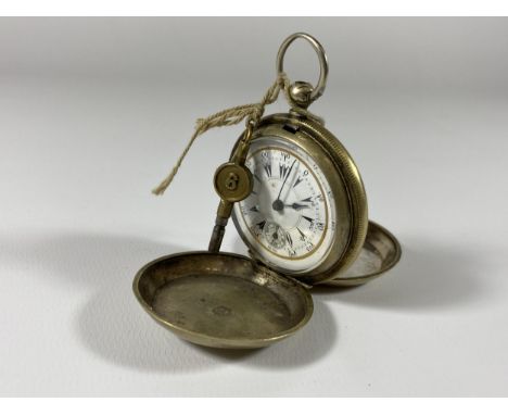A VINTAGE FRENCH POCKET WATCH 