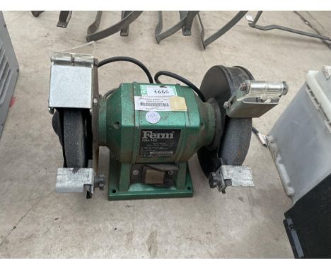 A FERM DOUBLE END BENCH GRINDER 