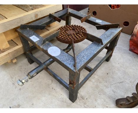 A SINGLE RING GAS BURNER 